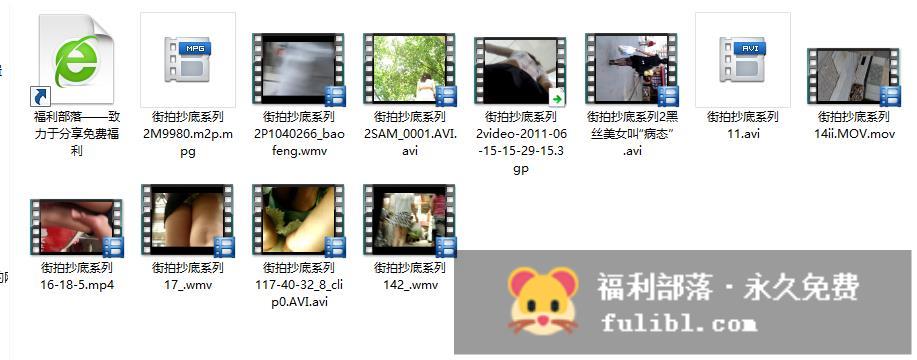 街拍抄底视频11部