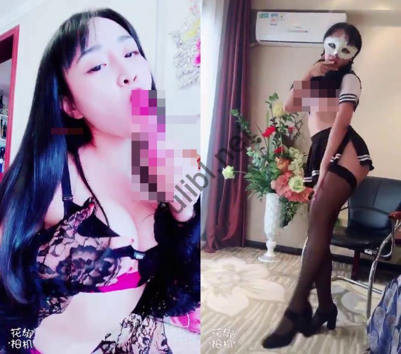 绿播下海 HJTV主播@花倩儿 尺度私拍合集[15V/99M]