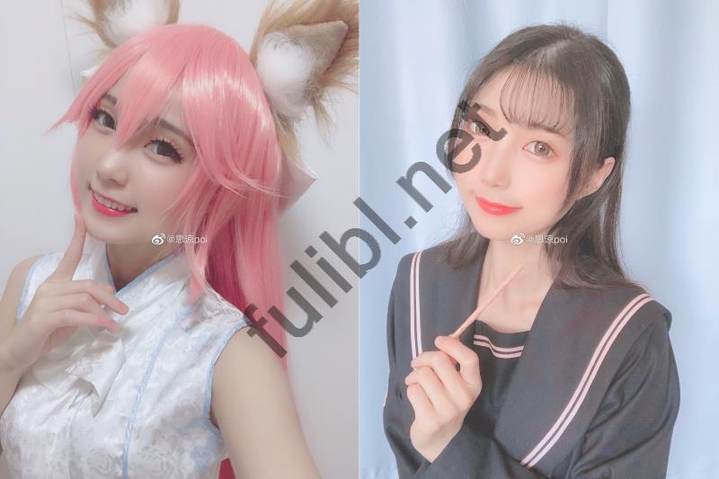 微博清纯系网红coser@思涼poi 日常自拍合集[1208P+11gif/3.36G]
