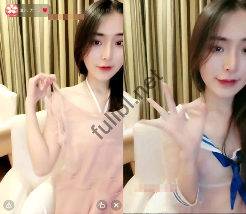 粉嫩清纯系主播@温尔 尺度福利秀 第二弹[3V/999M]