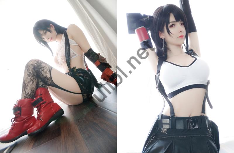 高质量coser@一小央泽 新作 - 蒂法[66P/114M]