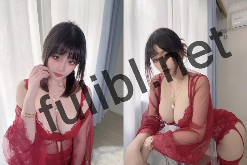巨乳福利姬@是一只废喵了 - 粉色兔女郎+烈焰[55P+1V/173M]