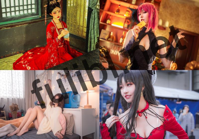 清纯系coser@沧霁桔梗 写真作品12套原版合集[860P/4.07G]