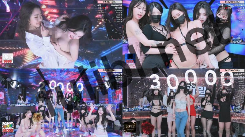 韩国BJ舞团@jinricp 综艺脱衣舞尺度福利秀 第四弹[4V/33.2G]