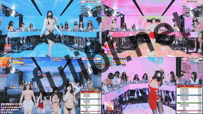 韩国BJ舞团@jinricp 综艺脱衣舞尺度福利秀 第五弹[4V/34.9G]