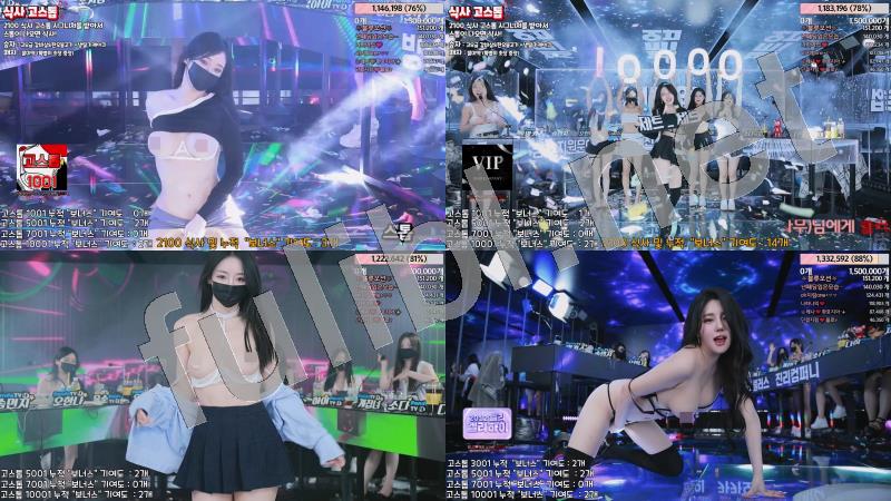 [带字幕]韩国综艺脱衣舞团@jinricp 尺度福利秀13期完整大合集[53V/481.2G]