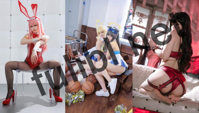 高颜值coser@屿鱼 pateron订阅作品合集[608P/973M]