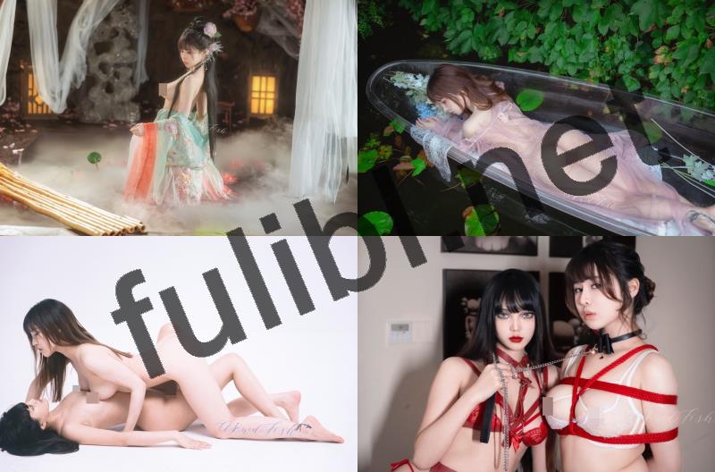 高颜值白虎福利姬@三上鱼亚 尺度作合集[187P/45M]