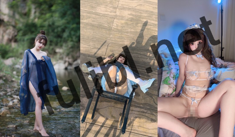 清纯颜coser@溜溜猪 视图合集[448P+117V/565M]