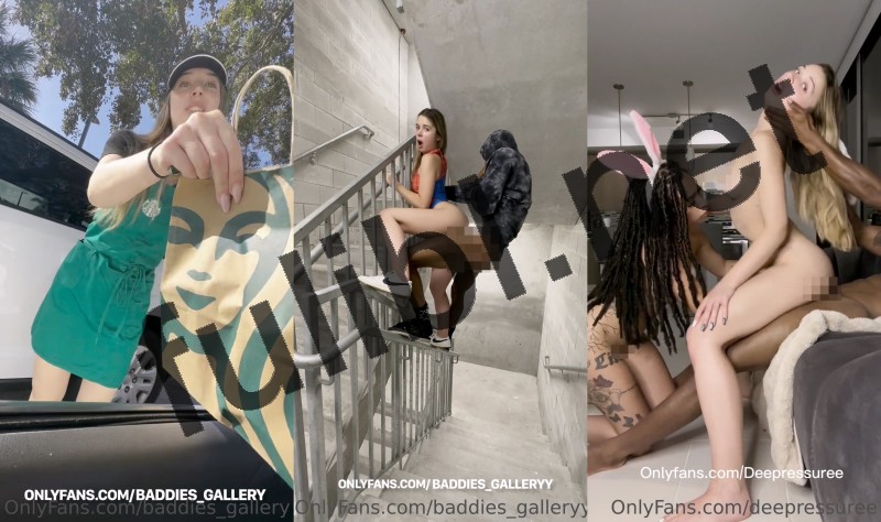媚黑星巴克店员@izzy swallows(baddies_gallery)Onlyfans订阅合集[24V/15.5G]