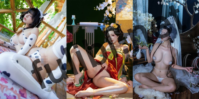 高颜值coser@yuuhui玉汇(Kokuhui)写真作品33套新作合集[2812P+48V/34.1G]